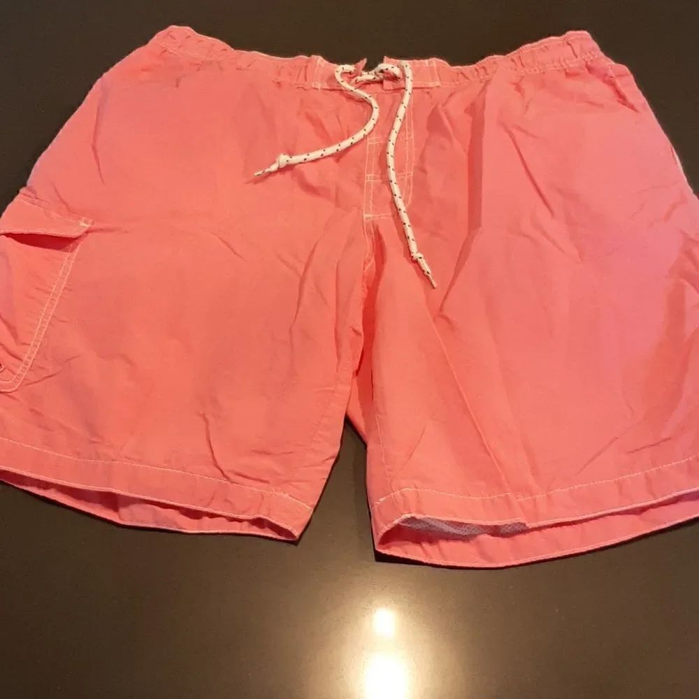 St. John's Bay Pink Swim Trunks